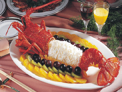 吃龙虾 品出三国演义古宴